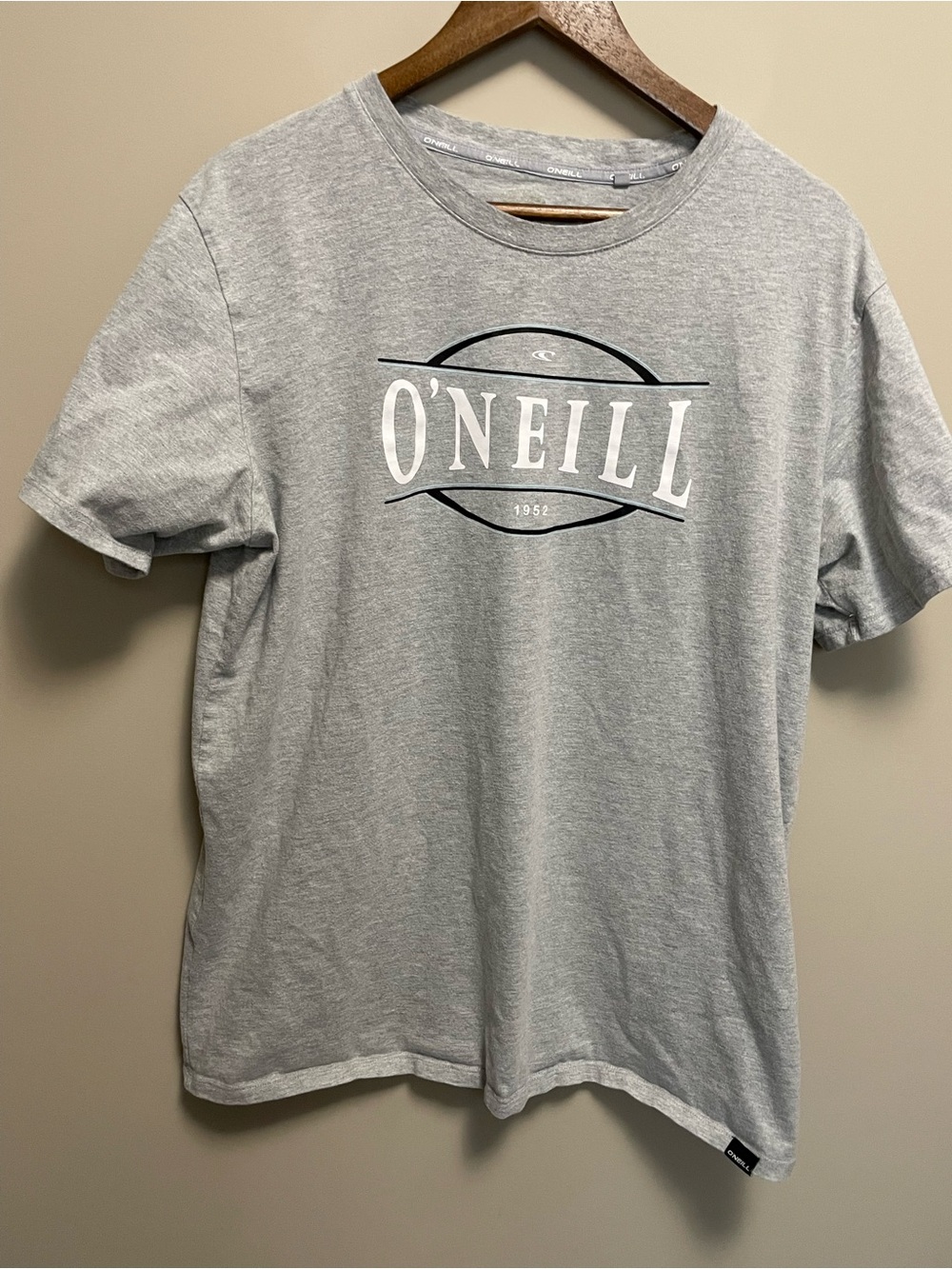O'Neill Grey Short-Sleeve Graphic Tee Men XXL